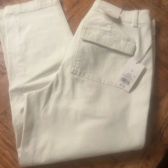 a new day Off-White Straight Leg Women's Pants - Picture 1 of 7